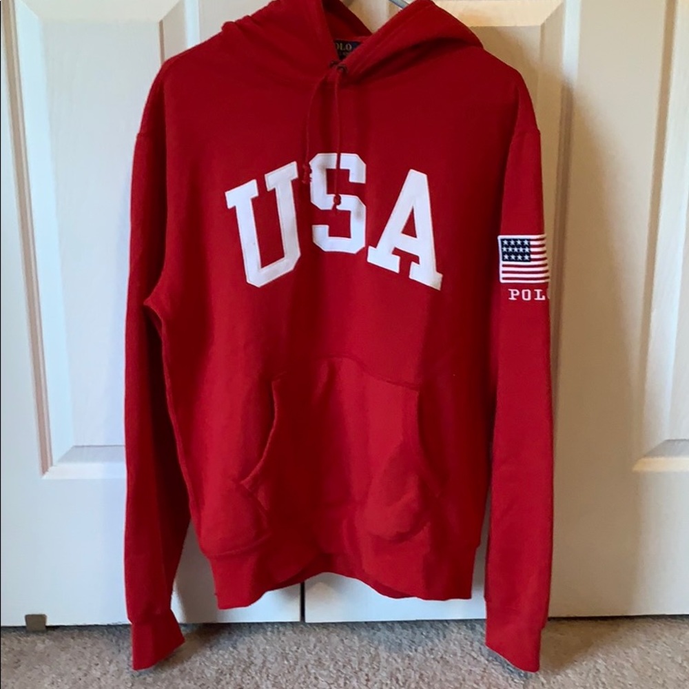 Polo Ralph Lauren USA Embroidered Hoodie